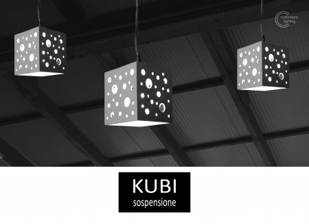 BKS lampada cubo sospensione